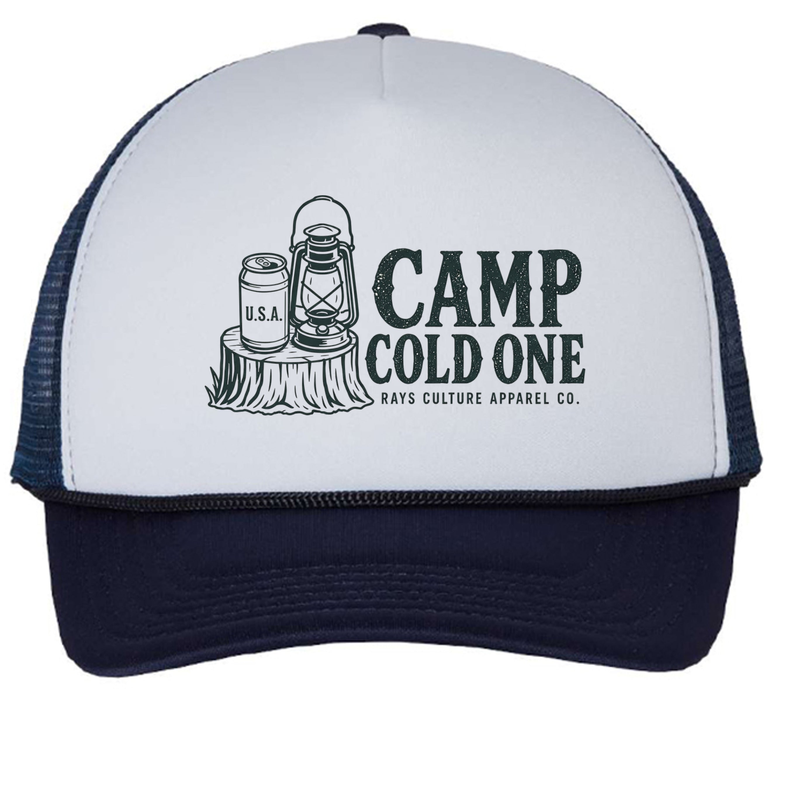 White/ Navy - VC700 - FRONT